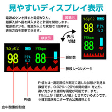 画像をギャラリービューアに読み込む, パルスオキシメーター 血中酸素濃度計